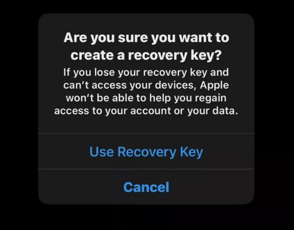 Use Recovery Key