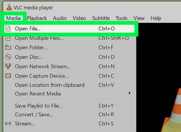VLC Open File