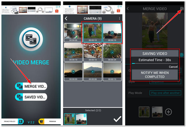 How to Combine Videos Video Merge Easy Video Merge Steps