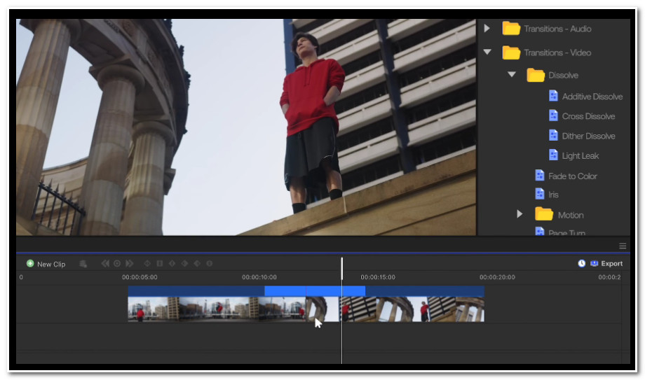 HitFilm alternativo a iMovie