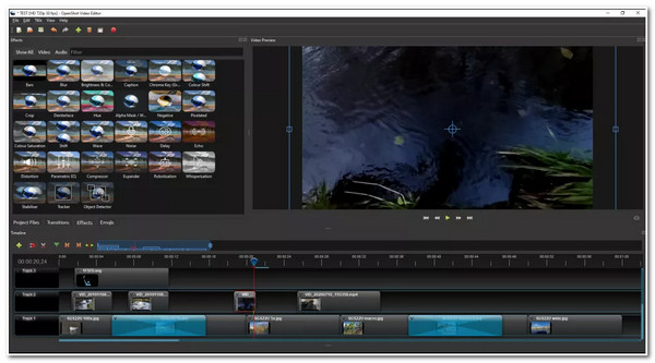 Tiro abierto alternativo de iMovie