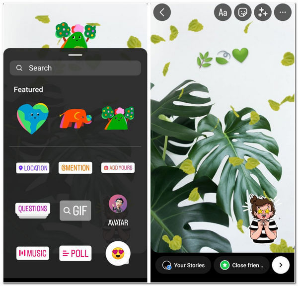 Käytä Instagramissa grafiikkasekoitusta Real Image Idean kanssa