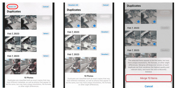 iOS 16 Delete Duplicate Photos