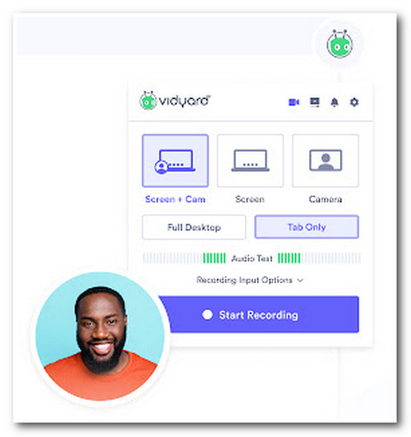スクリーンレコーダー拡張機能 Vidyard