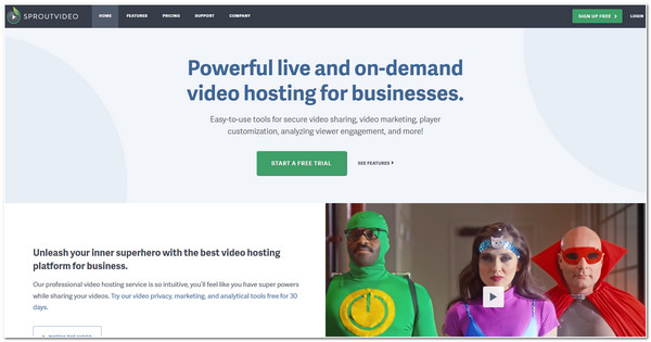 Video Hosting Sites SproutVideo