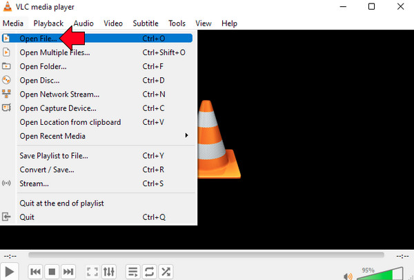 VLC Open File