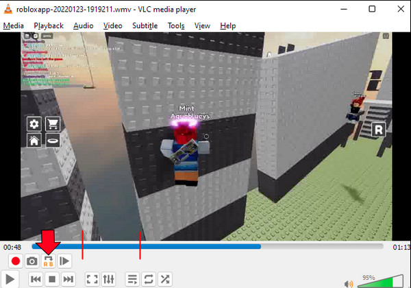 VLC 起點 終點