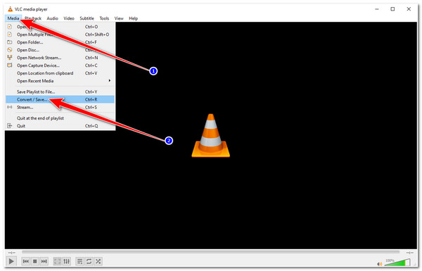 VLC to MP4 VLC Access Convert Save Option