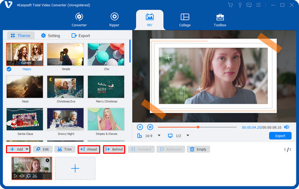 4Easysoft Lisää video