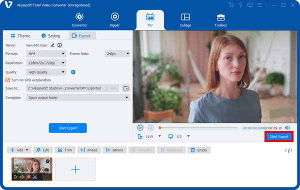 4Easysoft Export Video