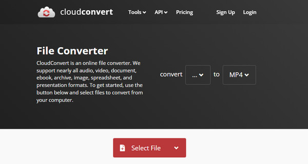CloudConvert Convert F4V to MP4