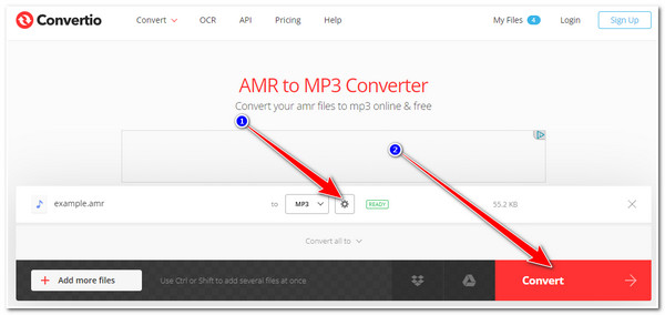 Convertio Convert AMR File