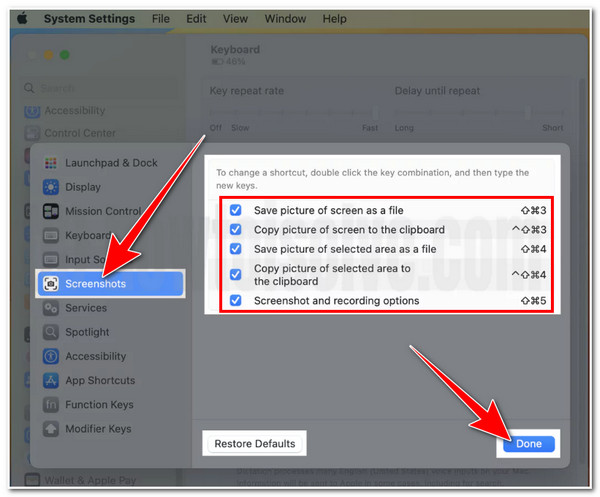 Mac Screenshot Shortcut Change Screenshot Shortcut