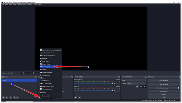 Record Genshin Impact OBS Select Game Capture