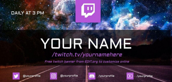 Twitch-profiilibanneri
