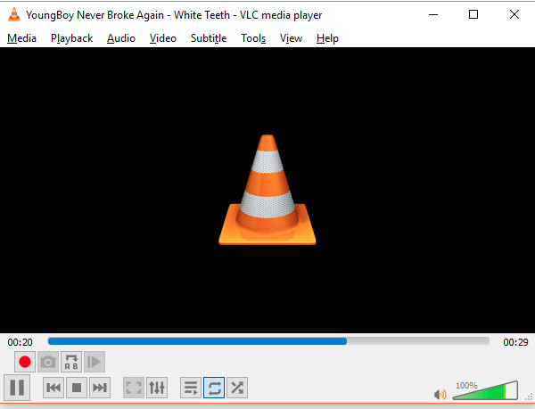 เครื่องเล่น VLC Media Player สำหรับเดสก์ท็อปพร้อมโปรแกรมตัดต่อเสียง