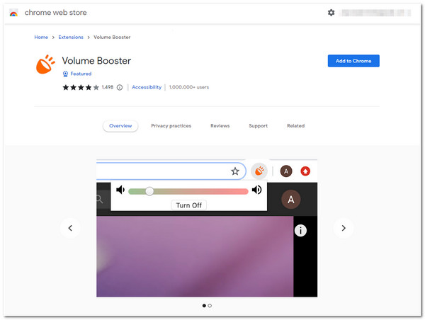 Volumforsterker Chrome Volumforsterker