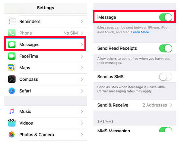 Check if iMessage is Enabled