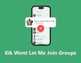 Kik Won't Let me Join Groups