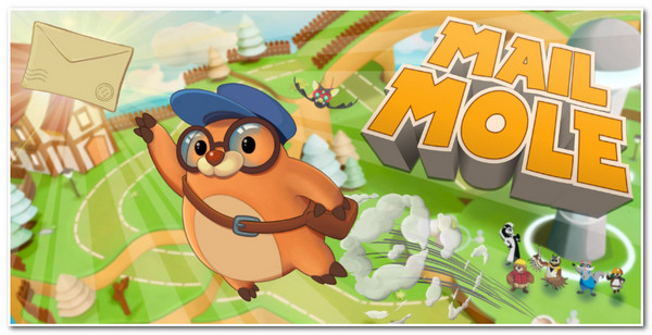 Mail Mole Game Like Mario