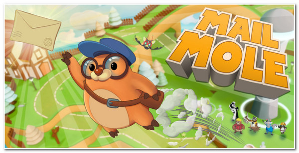 Mail Mole Game Som Mario