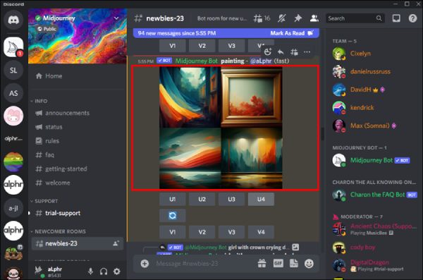 MidJourney crea arte con IA