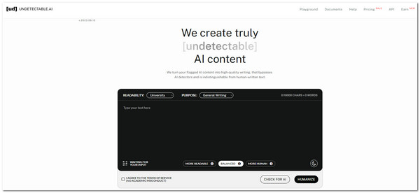 Uoppdagbart AI AI-generert innhold