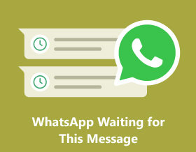 WhatsApp odottaa tätä viestiä