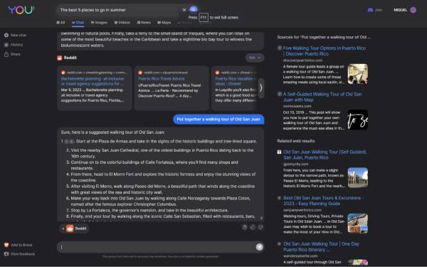 YouChat ChatGPT alternatíva