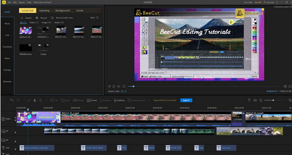 BeeCut Video Editor Low End PC