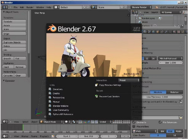 Blender 3D Movie Maker