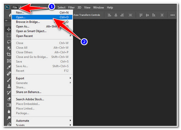 Photoshop Import GIF dengan Tera Air