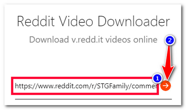Redv Επικόλληση συνδέσμου URL στο Redv