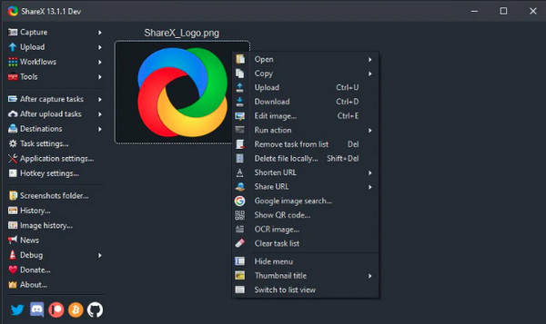 Share X Chrome Tab Recorder