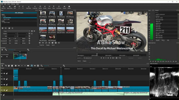 ShotCut Video Editor komputer klasy podstawowej