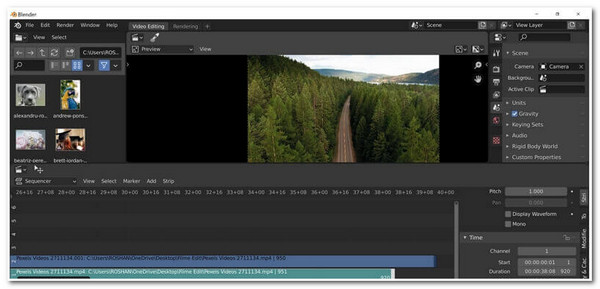 Videoeditori Vaihtoehtoinen Blender