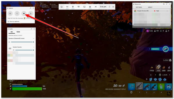 Xbox Start Zastavit nahrávání