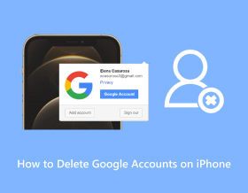 Как удалить аккаунты Google на iPhone
