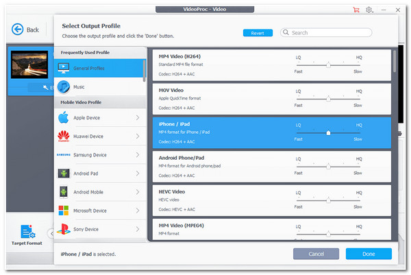 MPG Converter Videoproc