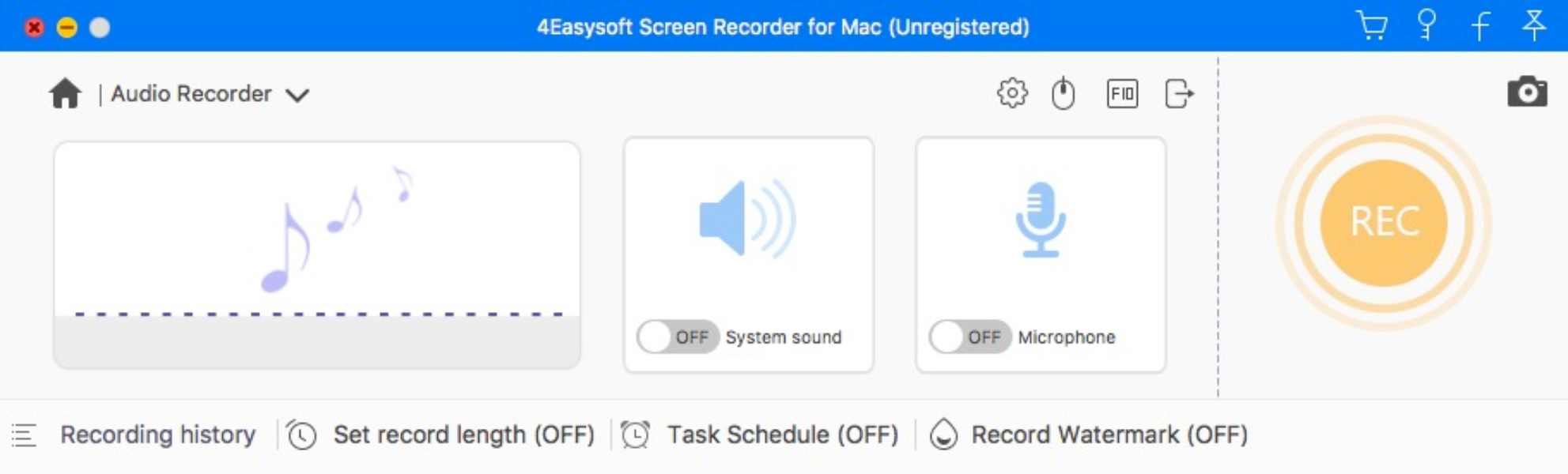 4Easysoft Audio Recorder