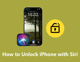 시리로 아이폰 잠금 해제하는 방법