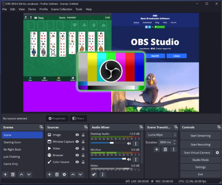 OBS Studio Bandicam alternative