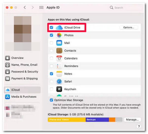 Enable iCloud Drive on Mac