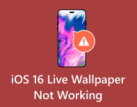 iOS 16 Live Wallpaper ei toimi