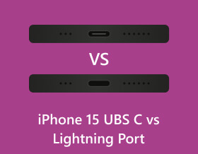 iPhone 15 USB C vs Lightning Port