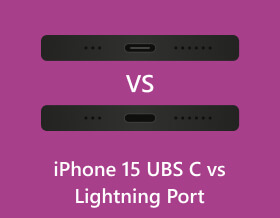 iPhone 15 USB C vs Lightning Port