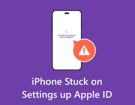 iPhone Stuck on Settings Up Apple ID