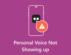 Personal Voice Not Showing up