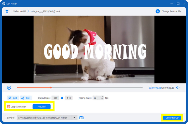 4Easysoft Loop Luo GIF
