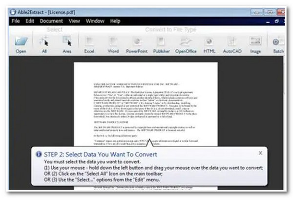 Able2Extract PDF Converter